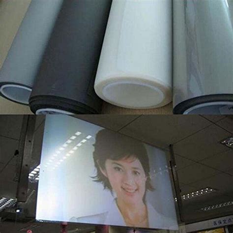 Buy [HOHO] Self Adhesive Holographic Rear Projection Screen Film A4 ...