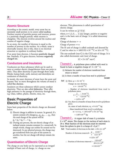 ISC All in One Physics Class 12 Exam 2027 Complete Study Guide ...