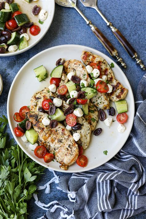 Mediterranean Grilled Chicken - Healthyish Foods