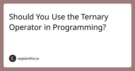 Ternary Example 的图像结果