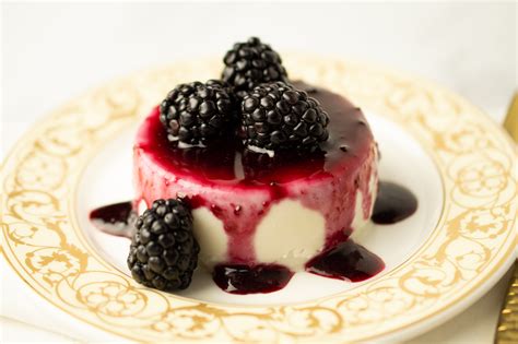 Blackberry Lemon Panna Cotta - Wendi's AIP Kitchen
