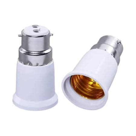 Buy SHOPEE E27 to B22 Screw Base Socket Plastic Lamp Holder Light Bulb ...