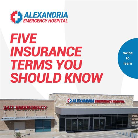 Alexandria Emergency Hospital on LinkedIn: We know that insurance terms ...