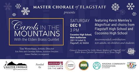 Carols in the Mountains: presented by Master Chorale of Flagstaff ...