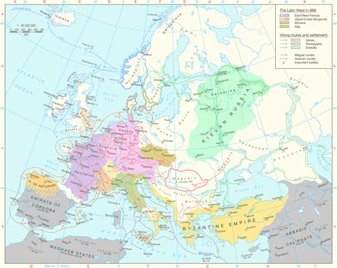 Map Of Europe Viking Age
