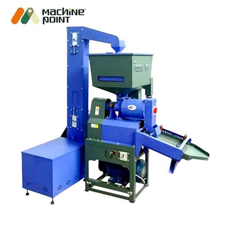 6N70 Pro Max Rice Mill With Destoner & Elevator & Grader With 10HP ...