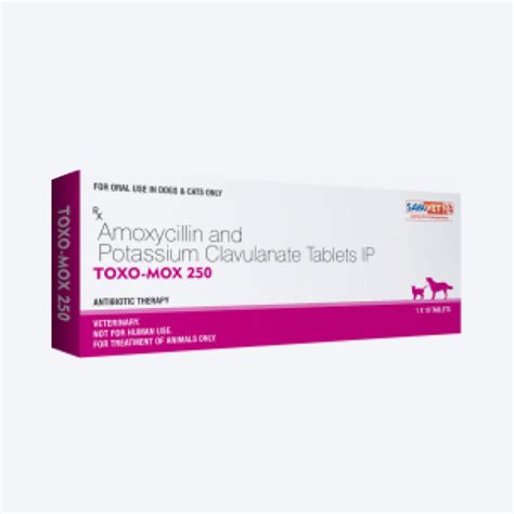 Savavet Toxomox Antibiotic 10 Tablets for Dogs & Cats – Heads Up For Tails