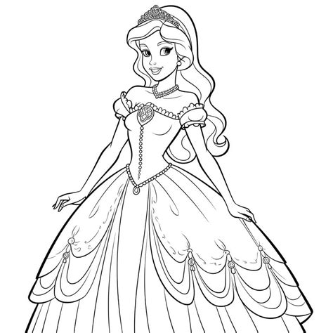 Image result for Princess Coloring Pages Printable