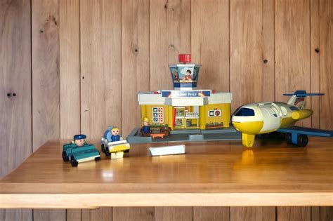1970 Vintage Fisher Price Little People Airport Set | eBay