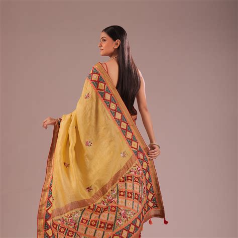 Tussar Hand Gujarati – Ethnic Boutique