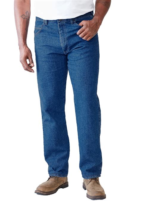 Wrangler Men's Big & Tall Relaxed Fit Stretch Jeans - Walmart.com