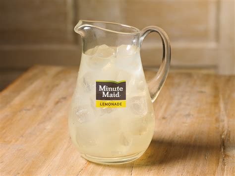 Church's Chicken Large Minute Maid Lemonade Nutrition Facts