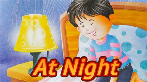 At Night Rhyme | At Night Rhyme With Lyrics | At Night Rhyme for ...
