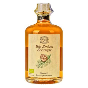 Horvath's Bio Zirben Schnaps 0,5l 32% | Excaliburshop