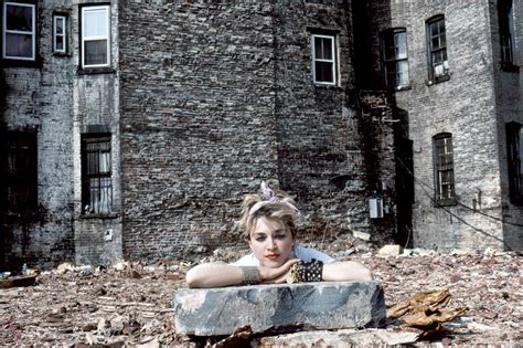 Madonna photographed outside her East Village Apartment in New York ...