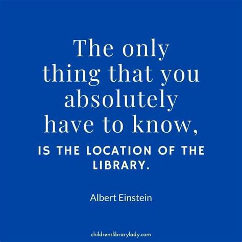 15 Thought-Provoking Library Quotes – Children's Library lady