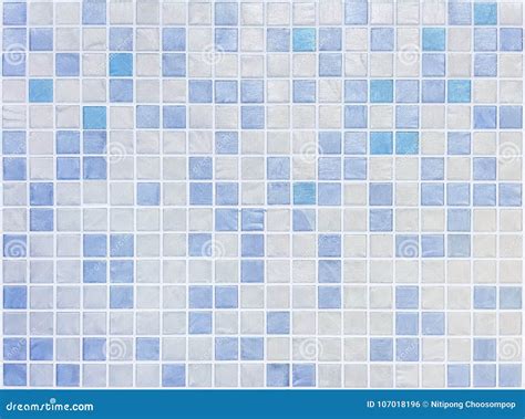 Blue Bathroom Floor Tiles Texture