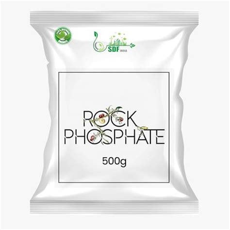 SDF India Rock Phosphate Fertilizer 500g – Natural Source of Phosphorus ...