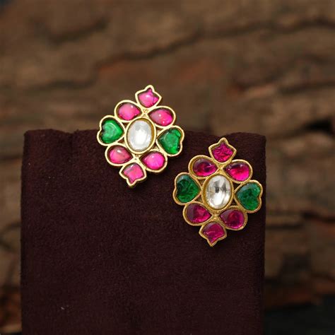 Antique Stud Earrings | Shop Earrings for Girls and Women Online