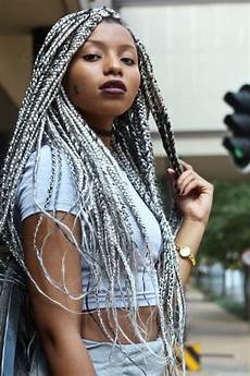 White Braid Hairstyles by 79 Sophisticated Box Braid Hairstyles With Tutorial White Braid Hairstyles