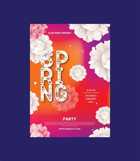 Image result for Spring Ball Party Poster