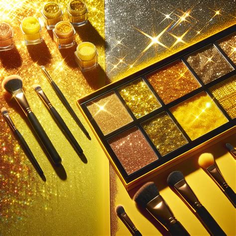 Why Yellow Glitter Outshines Gold Glitter in Summer Makeup Trends ...