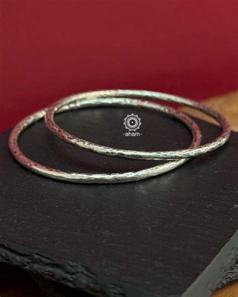 Bangles and Kadas – aham jewellery | handcrafted silver jewellery