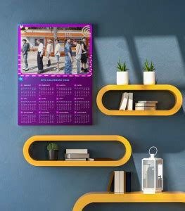 AB Posters BTS Butter Single Page wall calendar 2022 (H) 2022 Wall ...