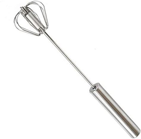 Buy AUM Stainless Steel Hand Eggbeater Hand Pressure Rotating Semi ...