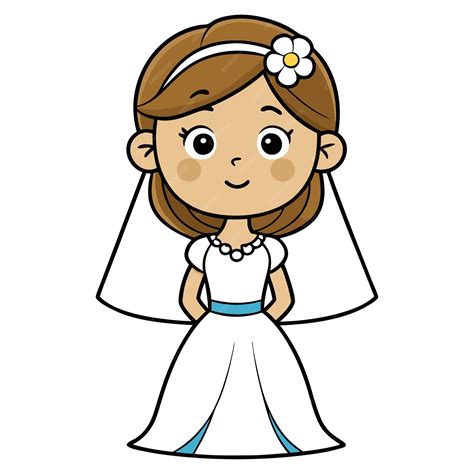 Cartoon Vector Bride 的图像结果