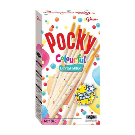 Pocky Biscuit Stick - Colorful (Limited Edition) 36 gm | Biscuits ...