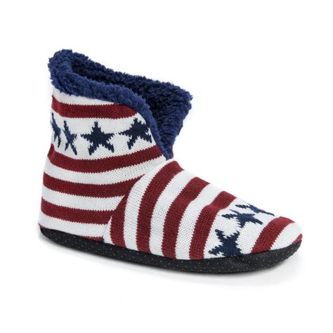 Men's Slipper Booties – Red | Slippers.com - Shop Comfy