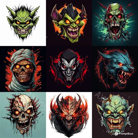 Image result for 4 Feature Program Scary Logos