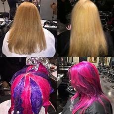 Color Blocking Hair Techniques by Pinwheel Block Color Lightener Hair Color Block Color Color Blocking Hair Techniques