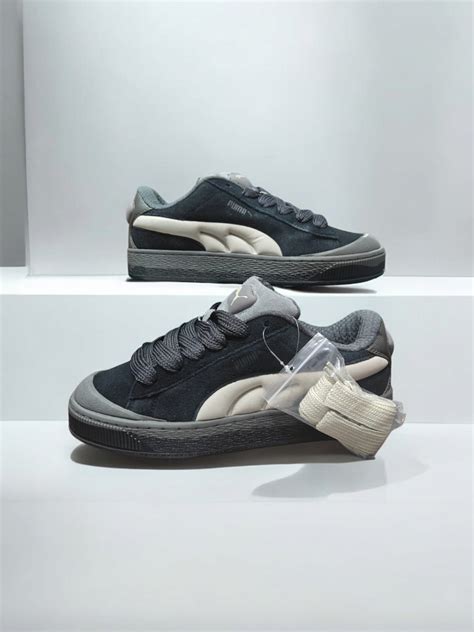 Puma Suede XL Crush Black First Copy Shoes Online