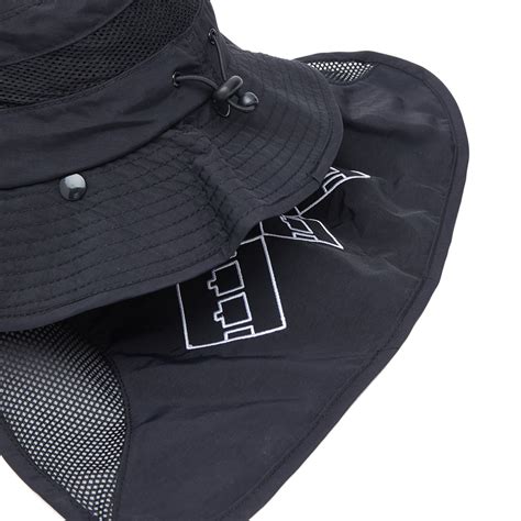 The Trilogy Tapes Beach Bucket Hat Black | END. (US)