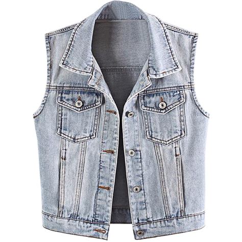 Women’s Denim Vest - munimoro.gob.pe