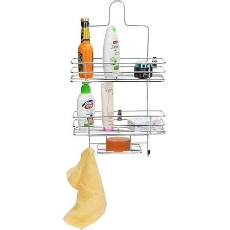 Swadhin 3 Tier Bathroom Shelf Hanging Shower Head Caddy Holder ...