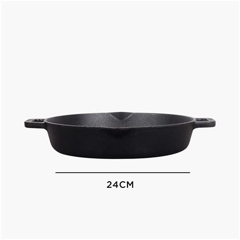 Buy MEYER Cast Iron Skillet - 24 cm from Meyer at just INR 2975.0