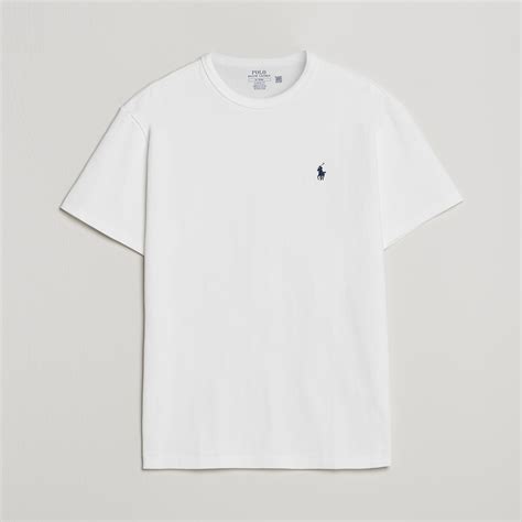 Polo Ralph Lauren Heavyweight Crew Neck T-Shirt White bei Care of Carl