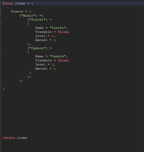 Image result for JavaScript Roblox Table