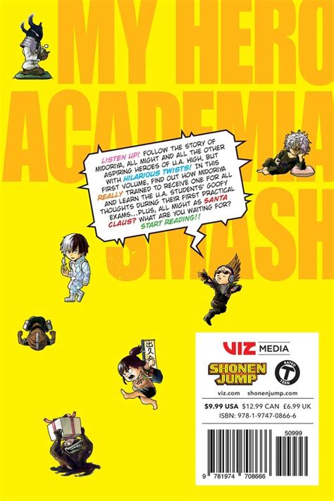 My Hero Academia: Smash!!, Vol. 1 | Book by Kohei Horikoshi, Hirofumi ...