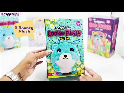 Cookie Fluffy Fuzz Ball - A Bouncy Plush from Wooded Forest – Scoobies