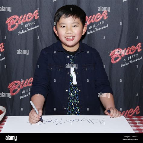 Albert Tsai from the TV show Dr. Ken makes an appearance at Buca di ...