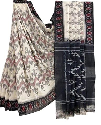 Buy ETHNICCROWN Handicrafts Women's Ikat Hand Block Print Pure Soft mul ...