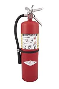 Amerex B456, 10 lb. ABC Dry Chemical Multi-Purpose Fire Extinguisher ...