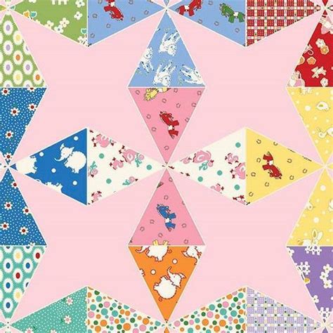 Penny Rose Fabrics キルトパターン柄 | junequilt