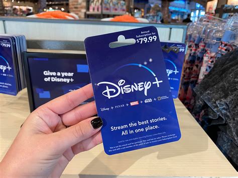 Treat Someone To a Year of Disney+ With a Gift Card From Disney World ...
