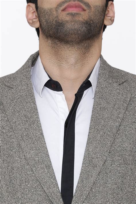 Wintage Men's Tweed Wool and Evening Blazer Coat Jacket : Grey