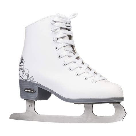 Rollerblade Bladerunner Ice Allure Womens Figure Skates, White, Size 8 ...